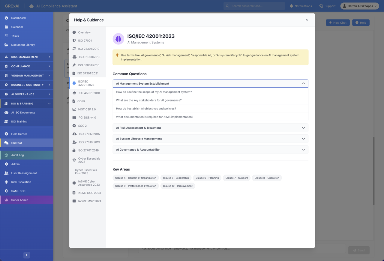Standard-Specific Guidance